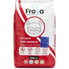 Froya Yetişkin Kedi Balıklı 15KG Mama