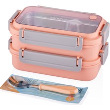  vagon çelik beslenme kutusu lunch box paslanmaz 1200 ml bl2215 (karışık renk 1 adet)