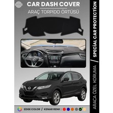 E-BİZ Nissan Qashqai J11 (2013-2020) Torpido Örtüsü Ön Göğüs Koruma Araca Özel Çatlamayı Önler Kaymaz