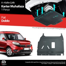 S-Dizayn Fiat Doblo 2 Çelik Karter Muhafaza Koruma 2010-2022 A+ Kalite