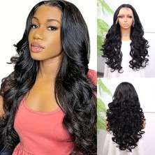 Beei Siyah Bebek Lı Fiber Sen Daalı Tül Peruk