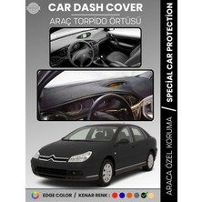 E-BİZ Cıtroen C5 (2004-2008) Torpido Örtüsü Ön Göğüs Torpido Koruma Tam Uyum Çatlamayı Önler Kolay Montaj