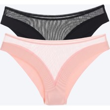 Segnante Pamuklu Kadın Bikini Külot 2'li Paket