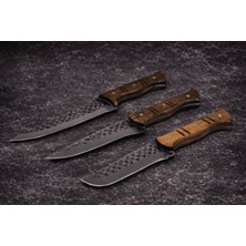 Atak Kelle Sıyırma Yüzme 3 Lü Dövme Çelik Set