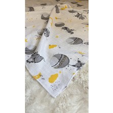 Thiff Çok Amaçlı Bebek Müslin Örtü 3'lü Set