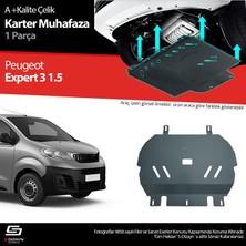 S-Dizayn Peugeot Expert 1.5 Çelik Karter Muhafaza Koruma 2016 Üzeri A+ Kalite