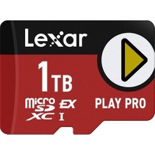 Lexar 1tb Play Pro Microsdxc Express Hafıza Kartı