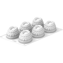 Silikomart Pasta Kek Kalıbı Pleincoeur Oval 145 124X84 mm