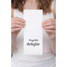Hoşgeldin Bebeğim Baskılı Peçete 20 Adet