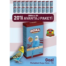 Bird Food Energy Goal Muhabbet Kuşu Yemi/ts 250 G - 20 Adet
