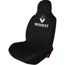 Reno Toros Hatchback Araba Koltuk Kılıfı Penye Koruyucu Siyah
