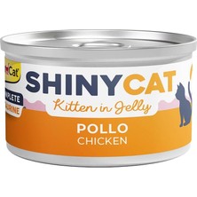Gimcat Shinycat Jöleli Tavuklu Yavru Kedi Konservesi 24X70 gr