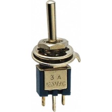 Maroces MR-137 5mm Toggle Swıtch On-Off 3 Bacaklı (SMTS-102)
