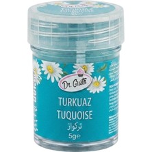 Dr. Gusto Turkuaz Yenilebilir Şeker Hamuru Figür ve Çiçek Boyası 5 gr – Konsantre Gıda Boyası