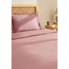 Karaca Home Helios %100 Pamuk Çift Kişilik Nevresim Takımı Gül Kurusu