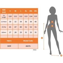 Meğdaix Kadın Yüksek Bel Cepli Şardonlu Geniş Paçalı Mat Deri Pantolon