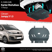 S-Dizayn Citroen Jumpy 1.5 Çelik Karter Muhafaza Koruma 2016 Üzeri A+ Kalite