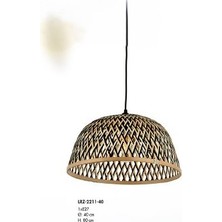 Larize Bageta Tekli Sarkıt 40CM 1XE27