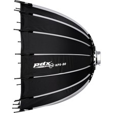 Pdx Sl-90 (90CM) Kolay Kurulum Parabolik Softbox Gridli