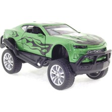 MEGA Die Cast Çek Bırak Yeşil Arazi Aracı