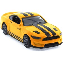 MEGA Die Cast Çek Bırak Metal Sarı Spor Araba