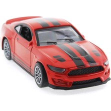 MEGA Die Cast Çek Bırak Metal Kırmızı Spor Araba