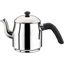 PremiumPort Paslanmaz Çelik 1lt Bardaklık Demlik, Sağlıklı ve Dayanıklı Tasarım