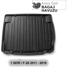 Elorcar  Bmw 1 Seri -20 2011 - 2019 3D Bagaj Havuzu