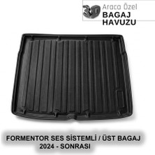 Elorcar Formentor / Ses Sistemli Üst Kademe 2024 - Sonrası 3D Bagaj Havuzu