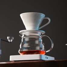 PremiumPort V60 Alt Server Kahve Servis Sürahisi 600 Ml, Şık ve Kullanışlı Tasarım