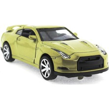 MEGA Çek Bırak Nissan Benzeri Yeşil Metal Araba