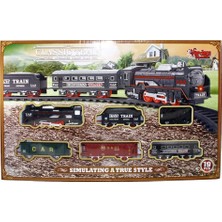 Vardem Oyuncak JHX3308 Kut 19 Pcs Classıc Tren Set