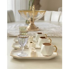 Yumuk Shop Ayda Sunumlu 6 Kişilik Kahve Fincan Takımı 90 ml