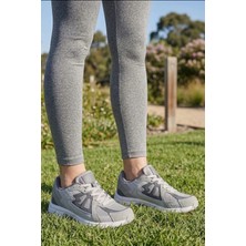 In Step Stealth-Grip Kadın Günlük Spor ve Yürüyüş Ayakkabısı Gri