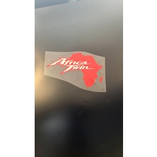 Giza Motor Motosiklet/çanta Kabartma Sticcer Africa Twin 23*14CM