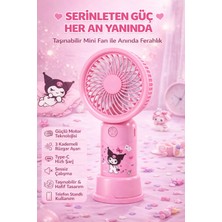 Mo Dou Mini Taşınabilir Fan Type-C Şarjlı El Tipi Soğutucu Sessiz Güçlü Fan