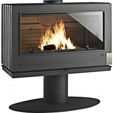 Sandıktan Al Invicta Elton Ithal Fransız Döküm Odun Sobası 12KW , 5 Yıl Garantili