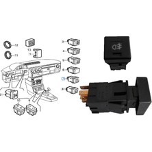 Gutsy Alfa Romeo Anahtar 75 88-92 Sıs Far