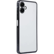 Prativas Galaxy A06 Kılıf Lensli Silikon - Siyah