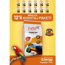 Bird Food Energy Papağan Yemi 500 G - 12 Adet