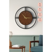 Lupokraft Modern Aynalı (Pleksi) Duvar Saati - 48CM - Sessiz Mekanizma
