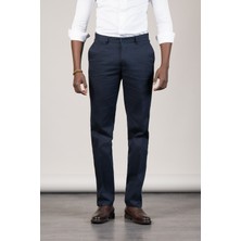 Notra Regular Fit Pamuklu Dokulu Klasik Yazlık Gabardin Pantolon