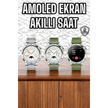 Çetiner Group Akıllı Saat Sesli Görüşme Uyku ve Sağlık Takibi Nfc Uyumlu