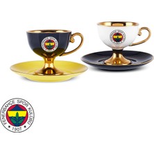 Karaca x Fenerbahçe Lisanslı 2 Kişilik Kahve Fincan Takımı 80 ml