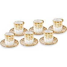 Karaca Cihangir 6 Kişilik Kahve Fincan Takımı 90 ml