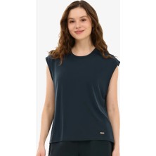 Skechers S2610047-3817 W Soft Touch Loose Fit Kadın T-Shirt