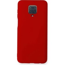 Prativas Redmi Note 9 Kılıf Nano Içi Kadife Silikon - Kırmızı