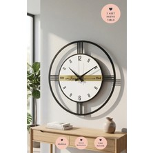 Lupokraft Modern Aynalı (Pleksi) Duvar Saati - 48CM - Sessiz Mekanizma