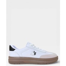 Liger Unisex Rahat Hafif Termo Taban Kadın Sneaker Ayakkabı Beyaz Siyah