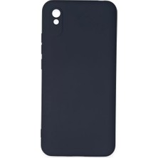 Prativas Redmi 9A Kılıf Nano Içi Kadife Silikon - Lacivert